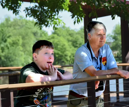Birding builds a bond for biologist Mark Howery and bird-calling extraordinaire Samuel Henderson