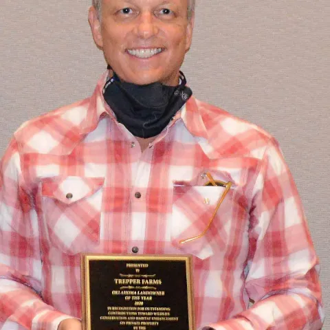 Troy Flax, 2020 Landowner Conservationist of the Year
