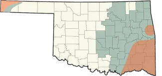 Oklahoma Bear Density Map