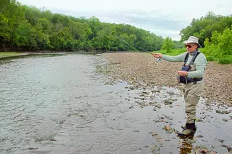 Learn about fly fishing and try out your new skills at the Illinois River Fly Fishing School. Registration is open for the Feb. 23-24 event.