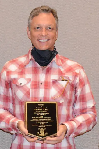 Troy Flax, 2020 Landowner Conservationist of the Year