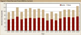 Figure 1: Total Harvest from 2004 to Current
