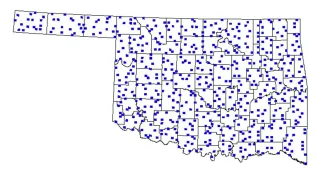Reinking's Oklahoma survey map.