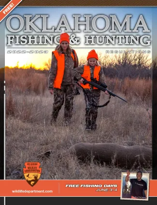2022 Oklahoma Fishing & Hunting Regulations Cover