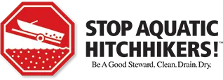 Stop Aquatic Hitchhikers logo