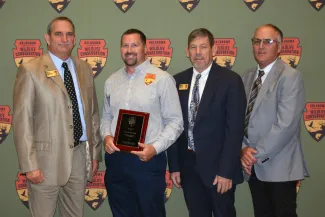 2023 biologist of the year Joseph McAllister