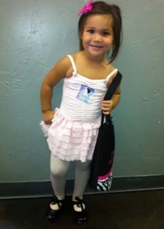 armonia dancing at 4 years old