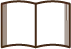 A brown icon of a magazine.